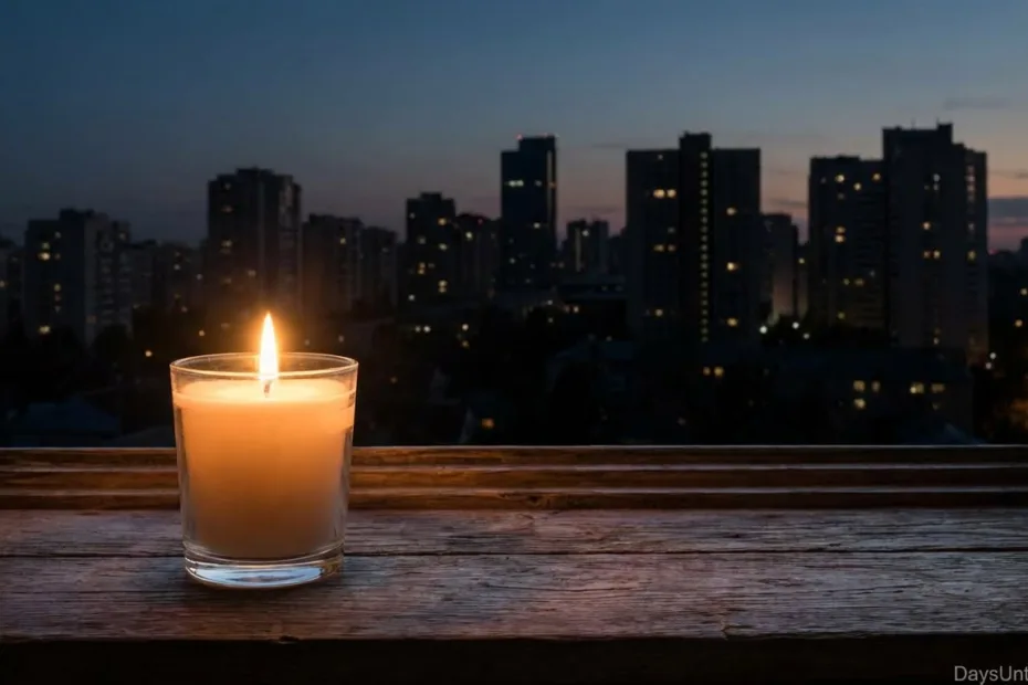 How many days until Earth Hour skyline darkened during global lights out