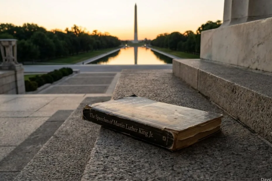 How many days until Martin Luther King Day countdown with MLK portrait