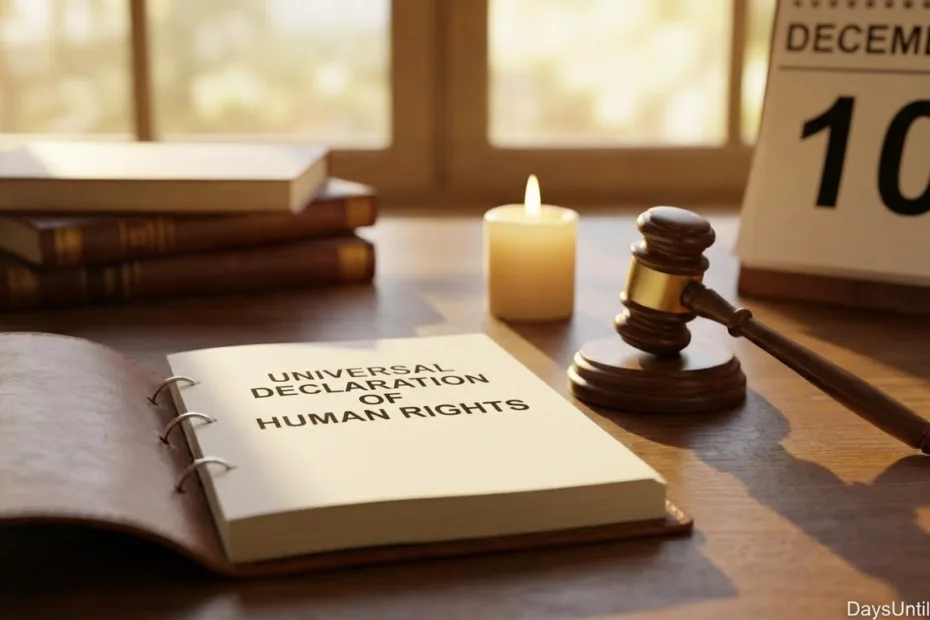 How many days until Human Rights Day countdown clock